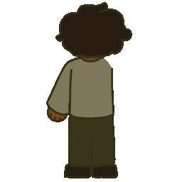 Gif of a person walking away from view.